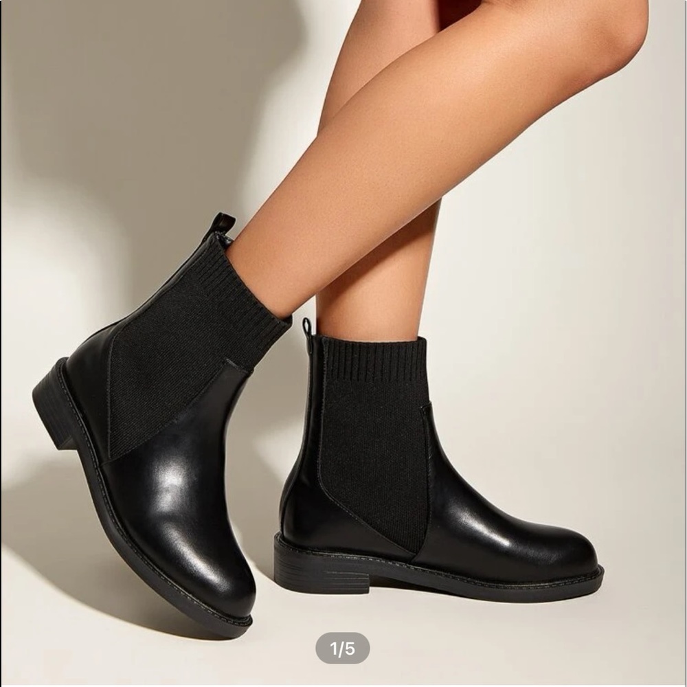 👢 SHEIN Chelsea Minimalist Boot 9 👢